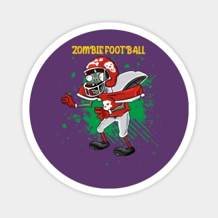 ZOMBIE FOOTBAL MEME Magnet